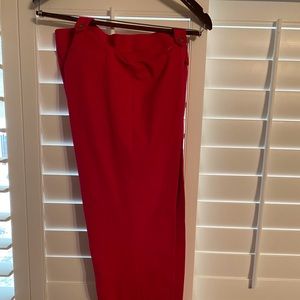 Banana Republic hot pink crop pants